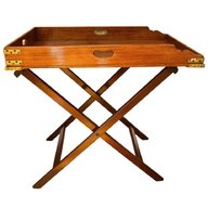 antique wooden butler tray for sale