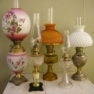 antique oil lamps for sale