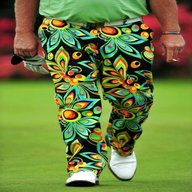 colourful golf trousers for sale
