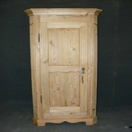 tall pine corner cupboard for sale