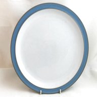 denby colonial blue plates for sale