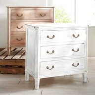 white distressed chest drawers for sale