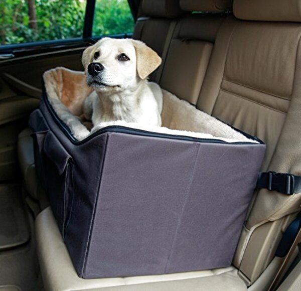 Ihavepet Waterproof Car Seat Booster, Dog Car Booster Seat Uk