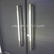 satin nickel door handles for sale