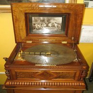 antique disc music box for sale