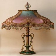 art nouveau lampshade for sale