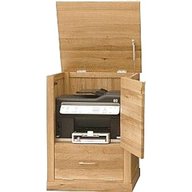 solid oak printer cupboard for sale