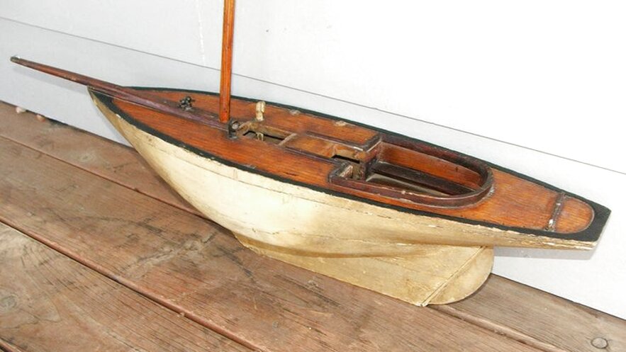 vintage pond yacht for sale