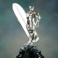 silver surfer statue for sale