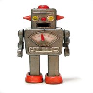 vintage tin robot for sale