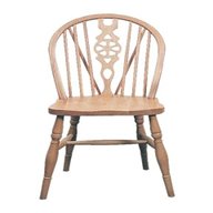 pine wheelback chair for sale