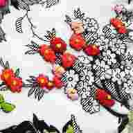 printed embroidery fabric for sale