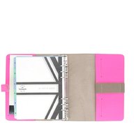 pink leather filofax for sale