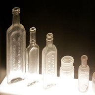 old glass bottles for sale