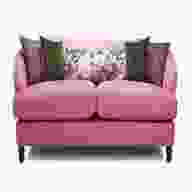 pink sofa dfs for sale