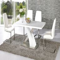 white gloss dining table for sale