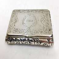 solid silver boxes for sale