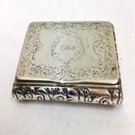 solid silver snuff box for sale