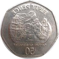 gibraltar 50p coin for sale