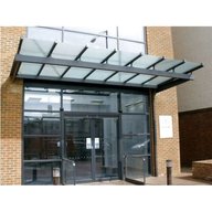 glass canopy for sale