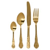 cutlery set gold for sale