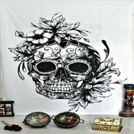 skull wall art for sale
