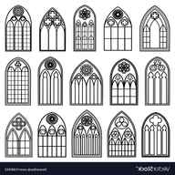 gothic window for sale