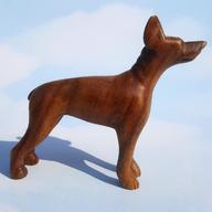 carved dog for sale