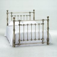 kingsize antique brass bed for sale