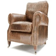 old leather armchair for sale