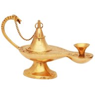 brass oil lamp for sale