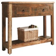 rustic console table for sale