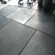 rubber gym floor tiles for sale
