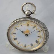 ladies silver pocket watch for sale
