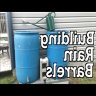 plastic rain barrels for sale