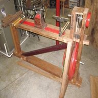 wood treadle lathe for sale