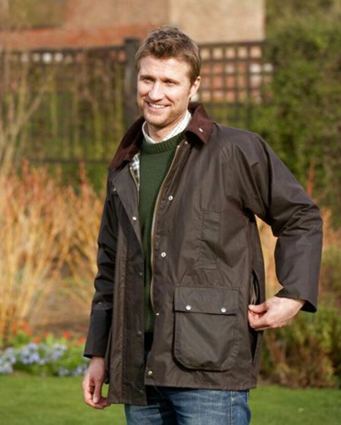 sherwood forest hunter wax jacket