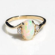 real opal rings for sale