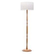 wooden standard lamp for sale