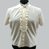 vintage ruffle blouse for sale