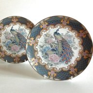 peacock plate for sale