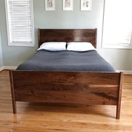 walnut bed frame for sale