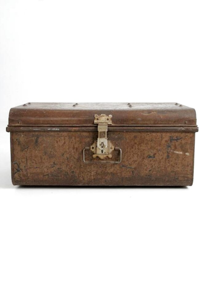 Antique Metal Trunk for sale in UK | View 56 bargains