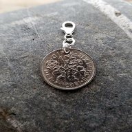 lucky 1965 sixpence charm for sale