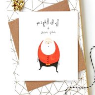 father christmas cards for sale