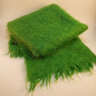 mohair scarf green for sale