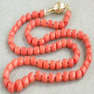 vintage coral necklace for sale