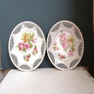 ribbon plates antique for sale