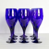 blue glassware for sale