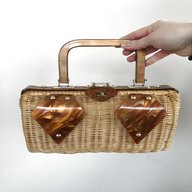 lucite handbag for sale